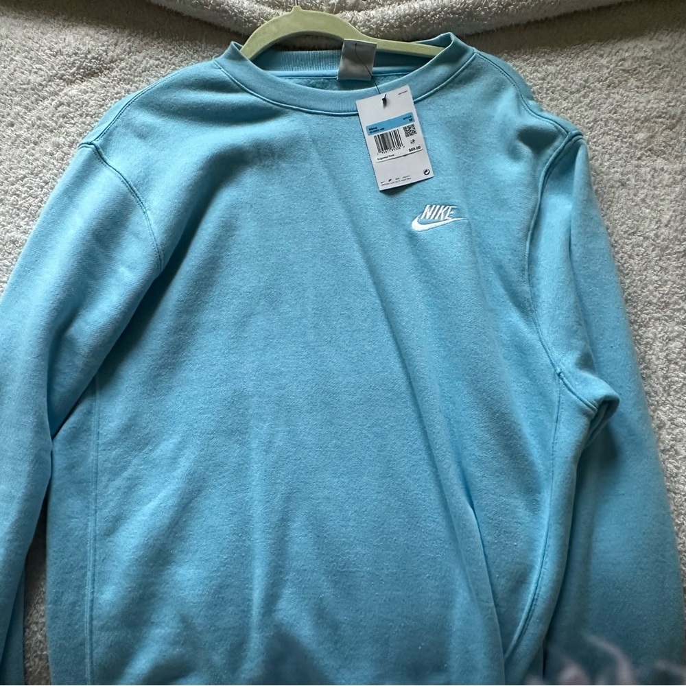 nike blue sweatshirt